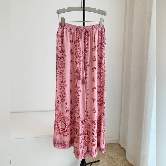 Sold Out Final Sale Spell Rebel Spirit Wide Leg Pant In Zinnia - Picture 8 of 15